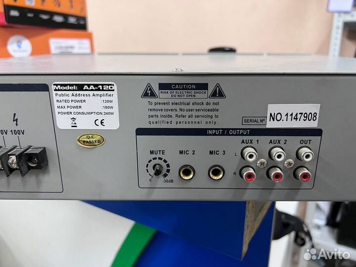 Микшер-усилитель roxton AA-120 120 вт