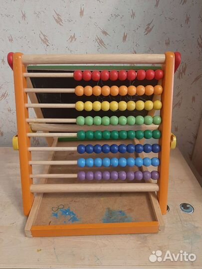 I am toy доска и счеты. Развивающий набор