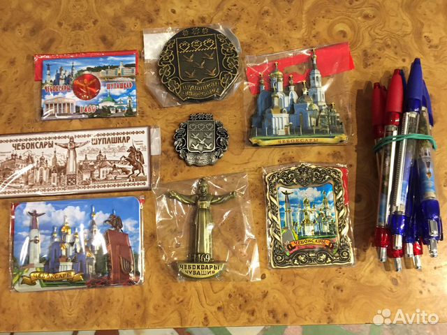 Магниты с символикой Чебоксары