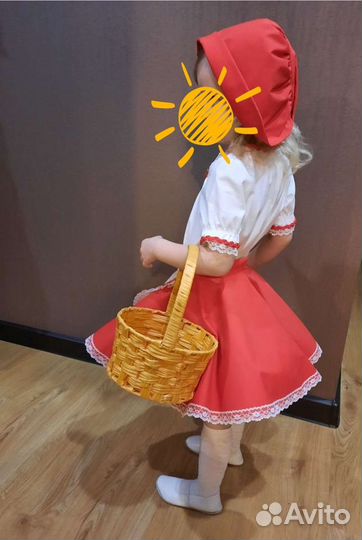 Костюм красной шапочки