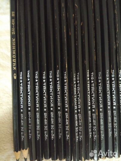 Карандаши СССР простые