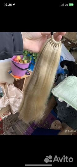 Хвост шиньон 50 см