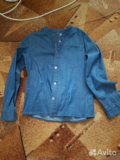 Рубашка для мальчика 128