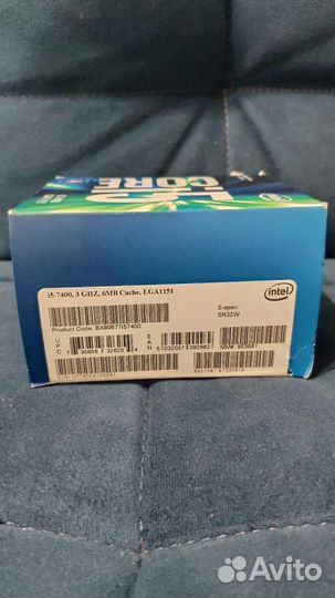 Материнская плата с процессором