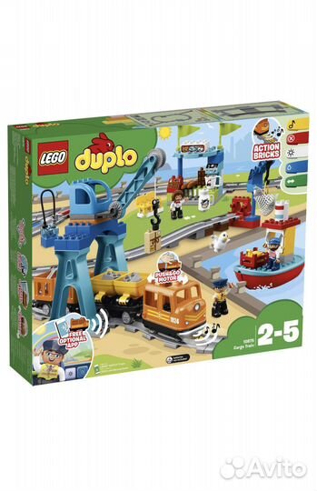 Lego duplo Грузовой поезд 10875