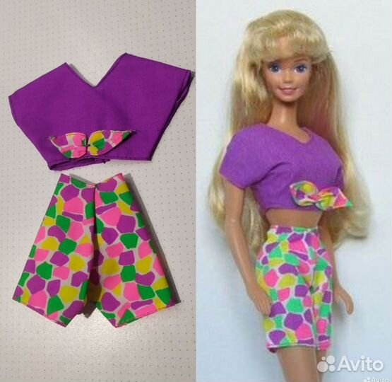 Одежда Mattel (кукла Барби 90х)