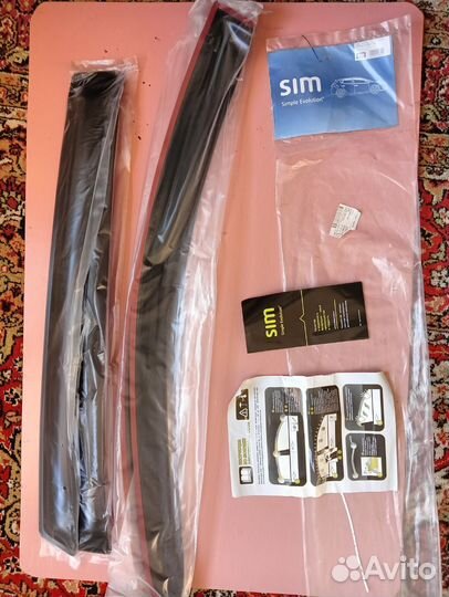 Ветровики toyota rav4 2013-2018 г. в