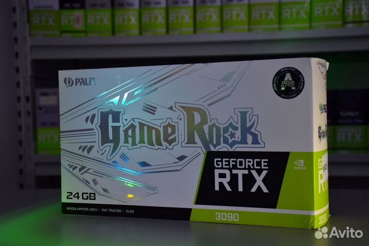 Видеокарта Palit GeForce RTX 3090 GameRock 24GB