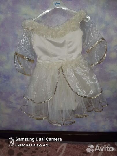 Платье для девочки пушистое