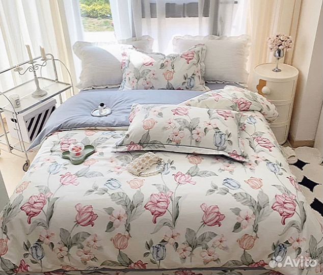 Белье постельное Евро