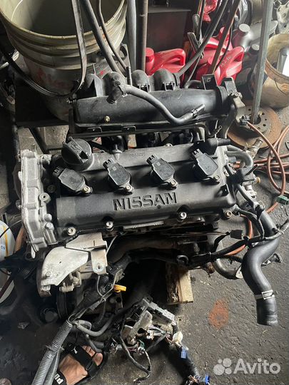 Двигатель nissan qr 20 de