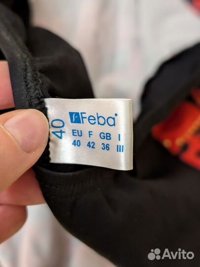 Слитный купальник Feba