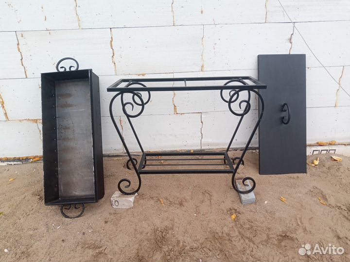 Мангал разборный кованый