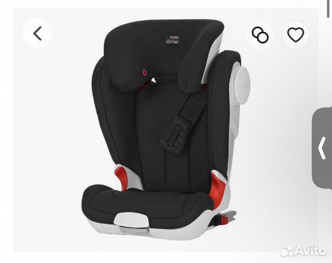 Автокресло britax romer kidfix 2 xp sict бу 15-36
