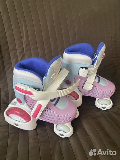 Роликовые коньки детские размер 25-28