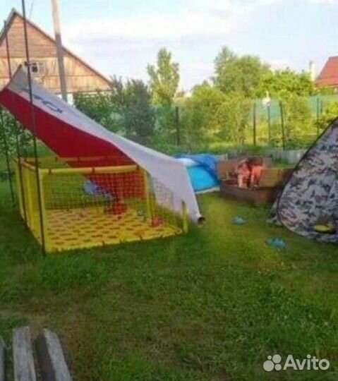 Детский манеж Leco 125x200 большой