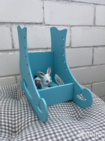 Подарочная коробка из дерева (коньки)