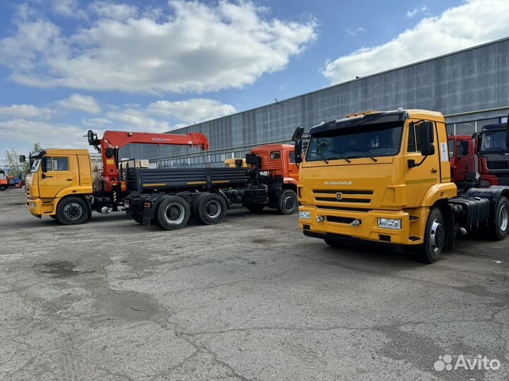 КАМАЗ 65115 с КМУ, 2024