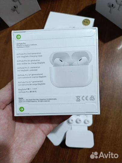 Airpods pro 2 запечатанные + чехол