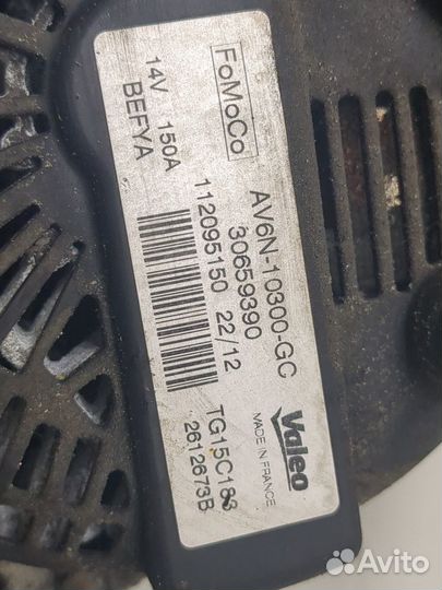 Генератор Ford Focus 3, 2012