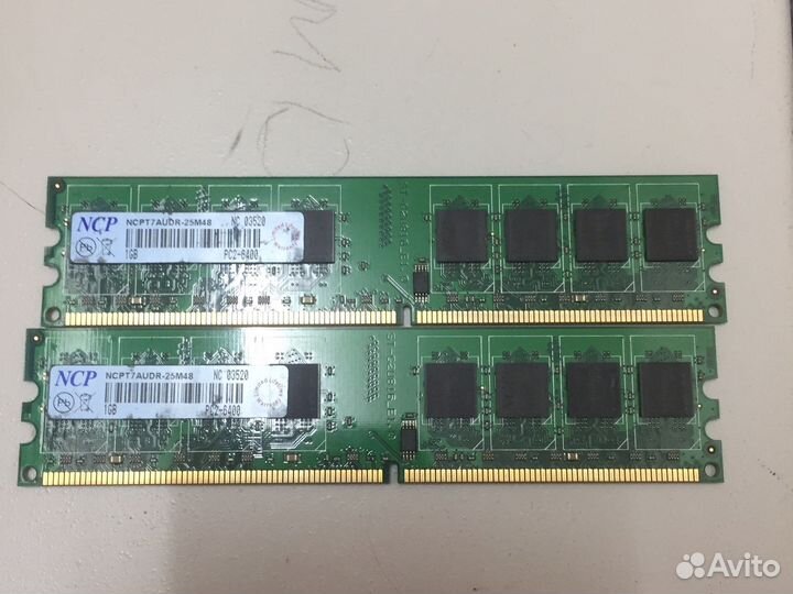 Оперативная память ddr2 1Gb
