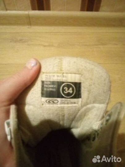 Коньки фигурные 34 размер