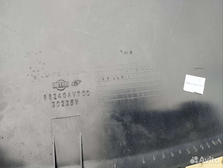 Накладка на панель приборов ниссан примьера п 12