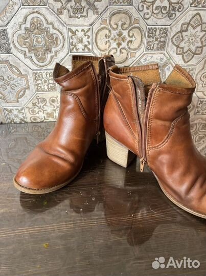 Ботинки натуральная кожа сапоги женские р39
