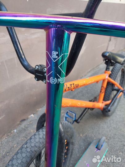 Бмх и трюковой самокат