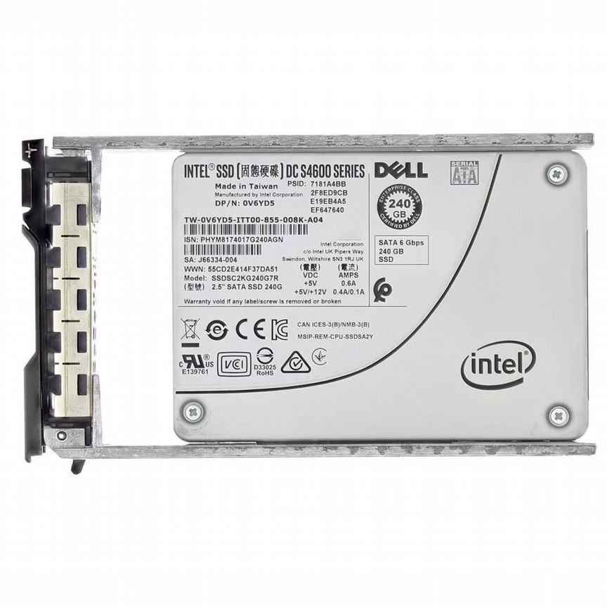 [400-BDVQ] Жесткий Диск Dell 240gb Sata3 2,5" Ssd 400-Bdvq