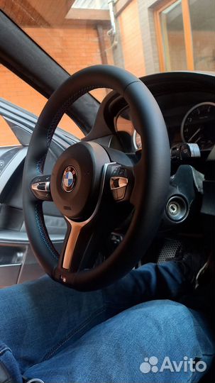 Руль бмв 5 Е60 под ключ от ф серии
