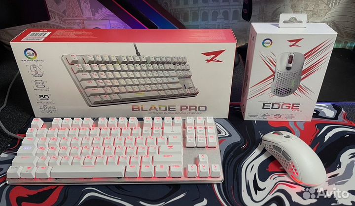 Zet gaming pro Клавиатура+Мышка+Коврик для мышки