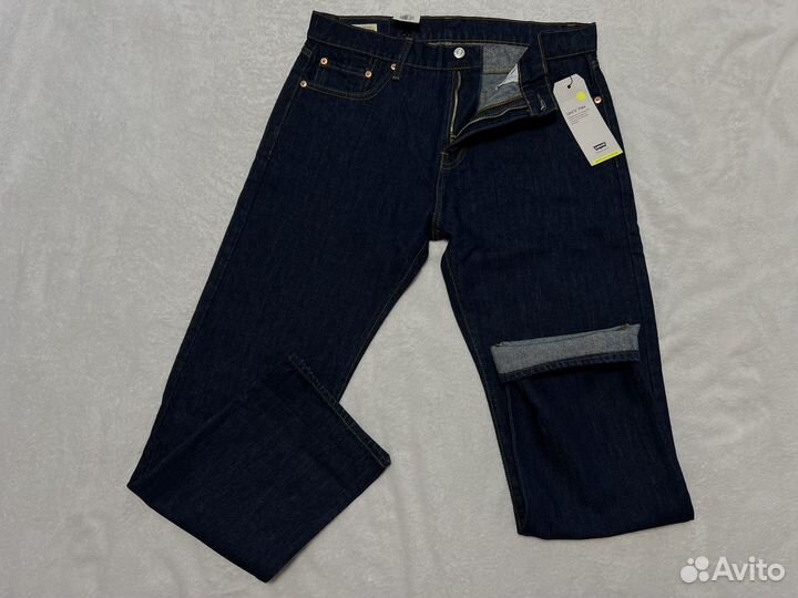 Джинсы мужские Levis 505 сырой деним