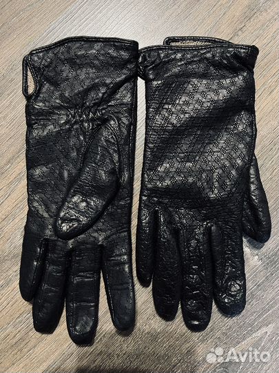 Перчатки женские кожаные 6 размер