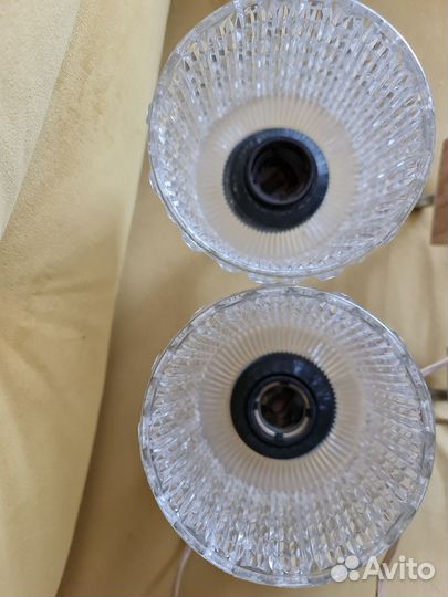 Светильник парный СССР винтаж 2 шт