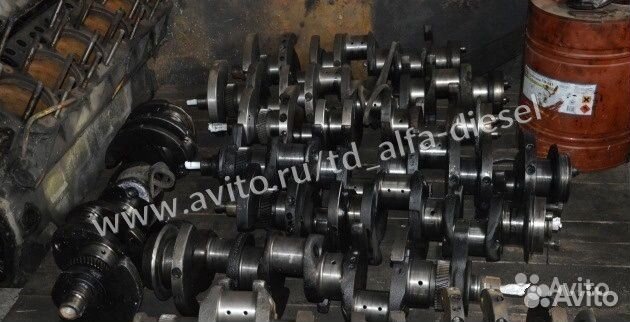 Коленвал для двигателей ямз-236, ямз-238, ямз-240