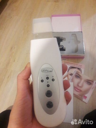 Уз чистка Массажер фонофорез для лица Gezatone B