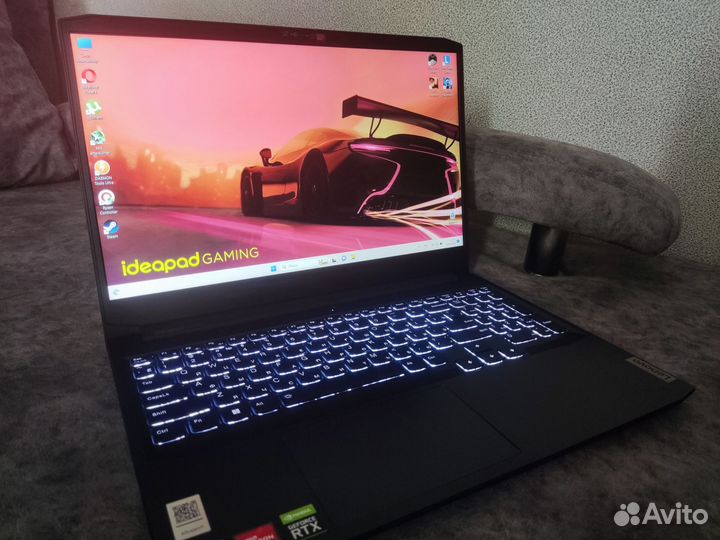 Ноутбук lenovo ideapad gaming 3