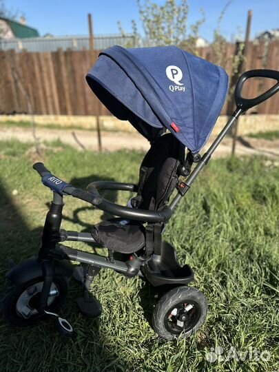 Велосипед с родительской ручкой