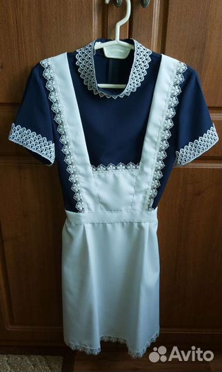 Школьный фартук и платье