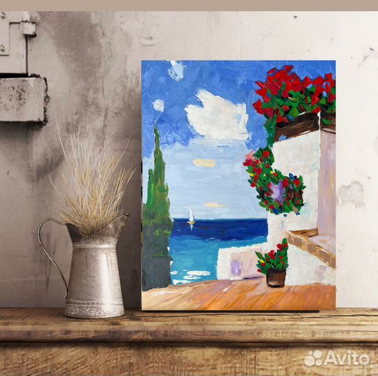 Картина маслом 40см на 50см