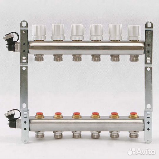 Коллектор отопления 13 контуров