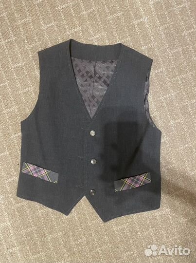 Жилетка для девочки школьная