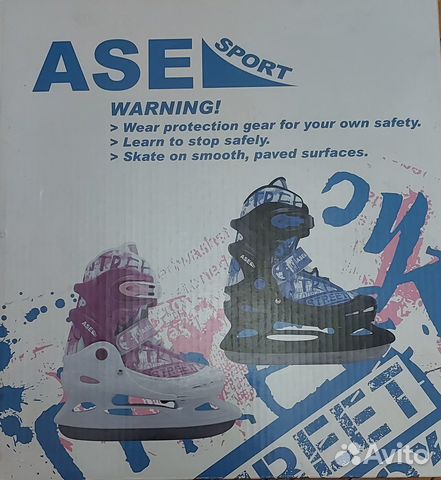 Новые раздвижные коньки ASE sport