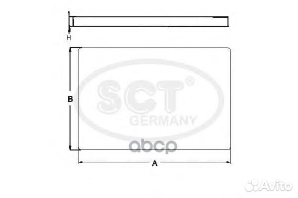 Фильтр салона SCT SA-1290 SA1290 SCT