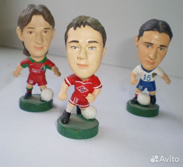 Коллекционные фигурки футболистов. Лига Звёзд