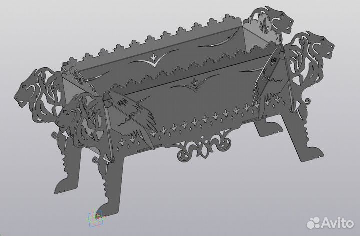 Разработка чертежей,3D моделей в компасе 3D