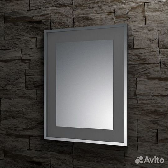 Зеркало Evoform Ledside 90х120 Сталь