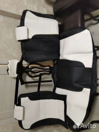 Новые чехлы на заднее сидение а/м LADA xrey