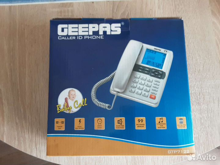 Кнопочный телефон стационарный
